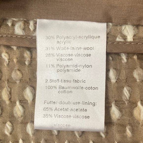 Akris Punto Tan Textured Blazer - Picture 5 of 10